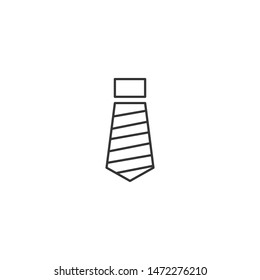 tie icon formal symbol logo template