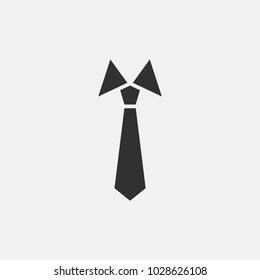 Tie icon illustration isolated vector sign symbol