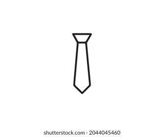 tie icon illustration isolated vector sign symbol
