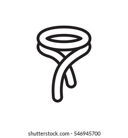tie icon illustration isolated vector sign symbol