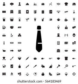 tie icon illustration isolated vector sign symbol