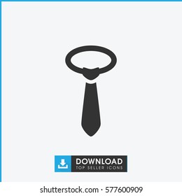 tie icon illustration isolated vector sign symbol