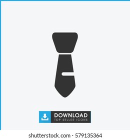 tie icon illustration isolated vector sign symbol