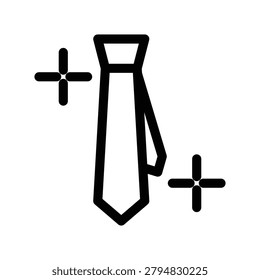 Tie icon illustration vector design template