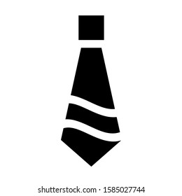 tie icon isolated sign symbol vector illustration - high quality black style vector icons
