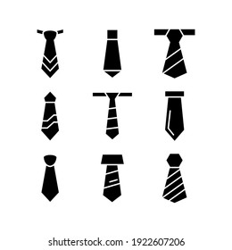 tie icon or logo isolated sign symbol vector illustration - Collection of high quality black style vector icons
