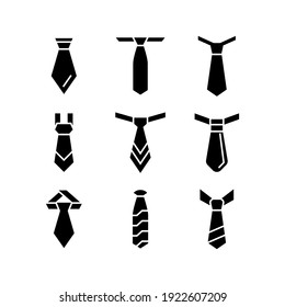 tie icon or logo isolated sign symbol vector illustration - Collection of high quality black style vector icons
