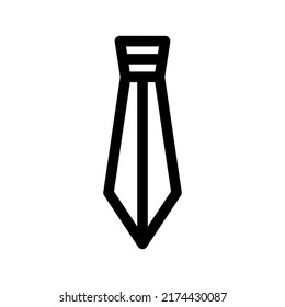 tie icon or logo isolated sign symbol vector illustration - high quality black style vector icons
