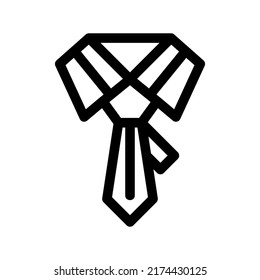 tie icon or logo isolated sign symbol vector illustration - high quality black style vector icons
