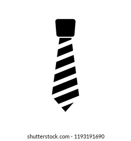 Tie icon, logo on white background