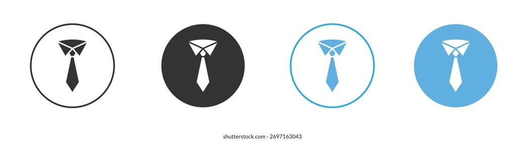 Conjunto de diseño de Plantilla de logotipo de icono de lazo