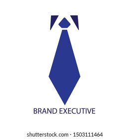 tie icon logo vector design