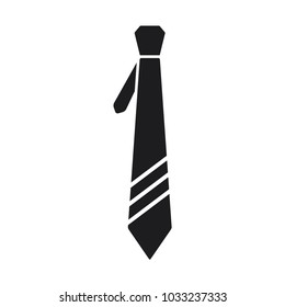 tie icon, necktie icon in trendy flat style 