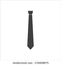 tie icon on a white background. Eps10