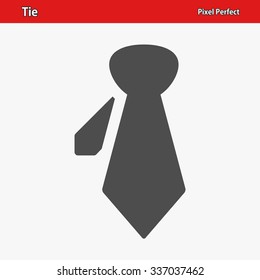 Tie Icon. Professional, pixel perfect icon optimized for both large and small resolutions. EPS 8 format.