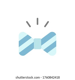 Tie icon. Simple color vector elements of cultural activities icons for ui and ux, website or mobile application