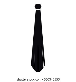 Tie icon. Simple illustration of tie vector icon for web