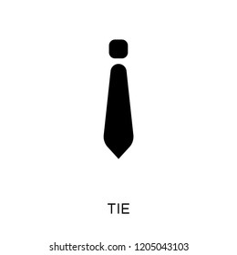 Tie icon. Tie symbol design from Business collection. Simple element vector illustration on white background.