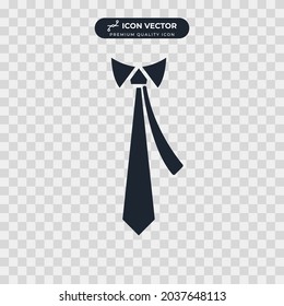 tie icon symbol template for graphic and web design collection logo vector illustration