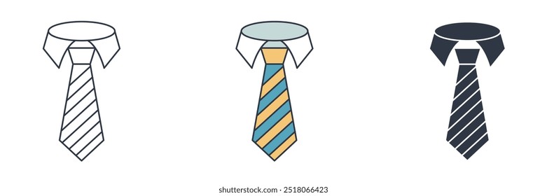 Ilustração vetorial do símbolo de ícone de laço isolada no plano de fundo branco