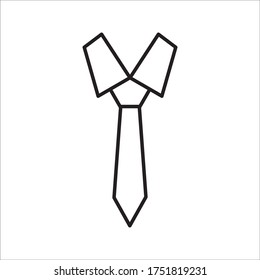 Icono de la marea en un estilo plano de moda aislado en el fondo negro. Símbolo de corbata para el diseño de tu sitio web, logotipo, aplicación