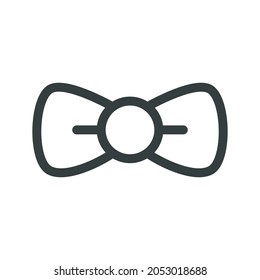 Tie Icon in trendy flat style isolated on white background. Necktie symbol for your web site design, logo, app, UI. Vector illustration, EPS10.