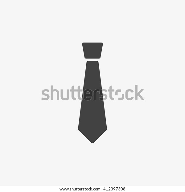 Tie Icon in trendy flat style\
isolated on grey background. Necktie symbol for your web site\
design, logo, app, UI. Vector illustration,\
EPS10.