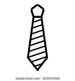 Tie icon in trendy vector design illustration
