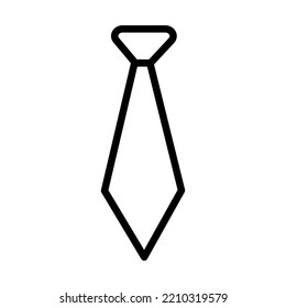 Tie icon in trendy vector design illustration