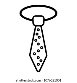 tie icon vector