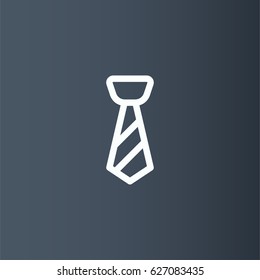 Tie icon vector