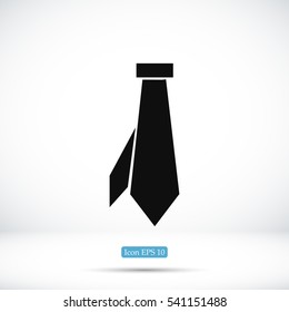 Tie icon, vector best flat icon EPS