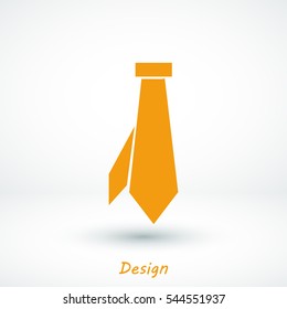 Tie icon, vector best flat icon EPS