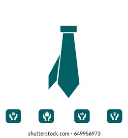 Tie icon, vector best flat icon EPS