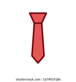 Tie icon vector design template