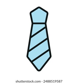 Plantillas de diseño de Vector de icono de corbata simples y modernas