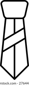 Tie Icon Vector Element line icon design vector icons