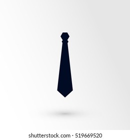 The tie icon vector, Vector EPS 10 illustration style
