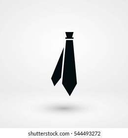 Tie icon vector, flat design best vector icon