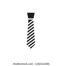 tie icon vector glyph style
