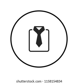  Tie icon vector Illustration