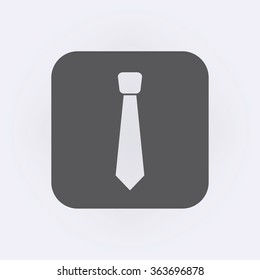 Tie icon . Vector illustration