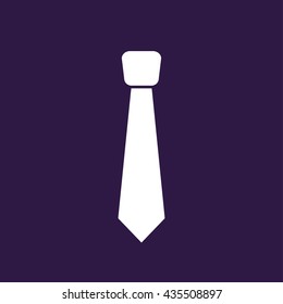 Tie icon . Vector illustration