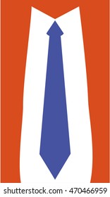 Tie Icon Vector Illustration