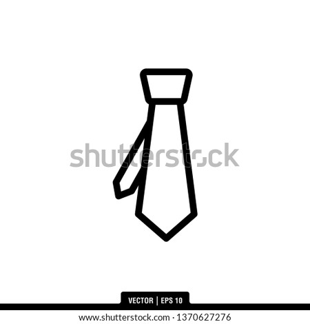 Tie Icon Vector Illustration Logo Template
