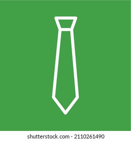 Tie icon vector image. Can also be used for Clothes and Accessories. Suitable for mobile apps, web apps and print media.