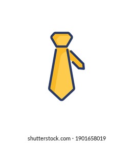 Tie icon in vector. Logotype