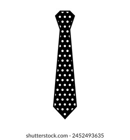 Tie icon vector. Necktie illustration sign. Cravat symbol or logo.