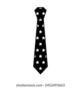 Vector del icono de corbata. Signo de ilustración de corbata. Símbolo o logotipo de la artesanía.