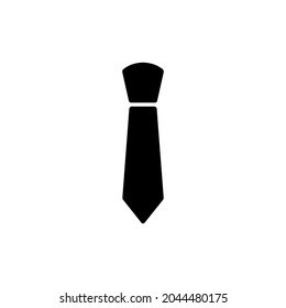 Tie icon vector. Necktie isolated vector illustration. Business symbol. Line icon. 